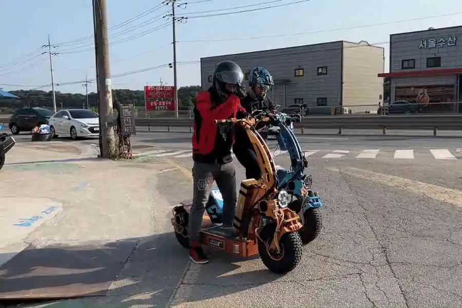 Ninebot scooters speed limiter removed