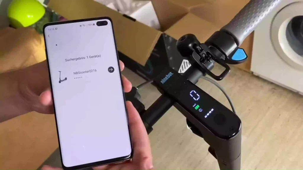 how to connect segway ninebot to bluetooth