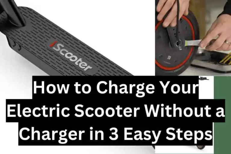 How to Charge Your Electric Scooter Without a Charger in 3 Easy Steps