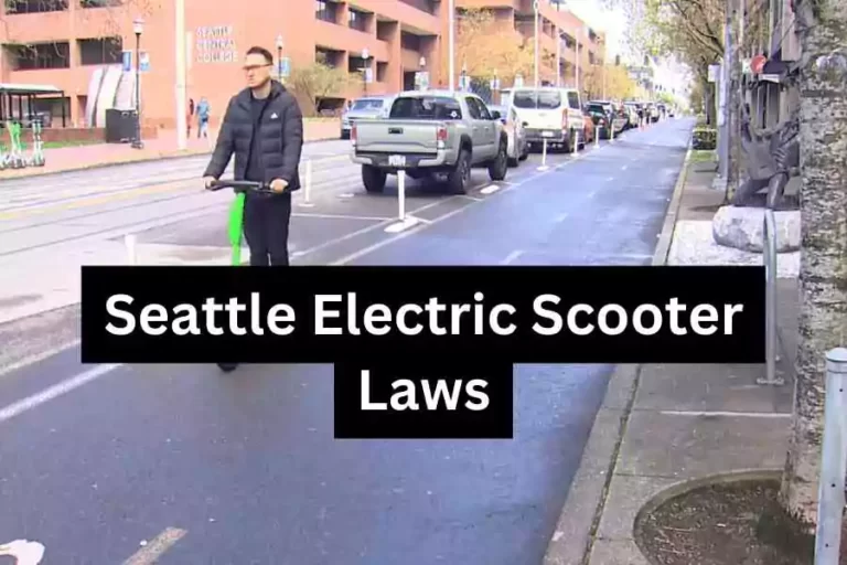 Seattle Electric Scooter Laws